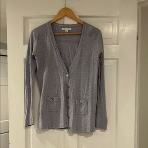 Banana Republic Heather Gray Women's Cardigan
